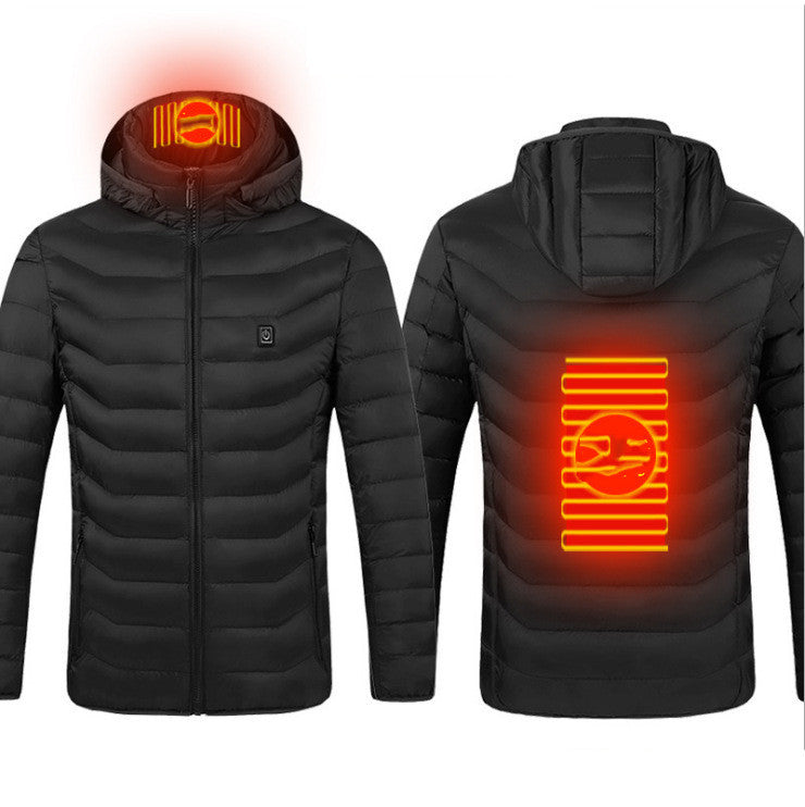 Thermische verwarmde jas