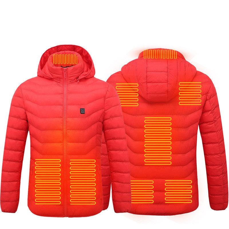 Thermische verwarmde jas