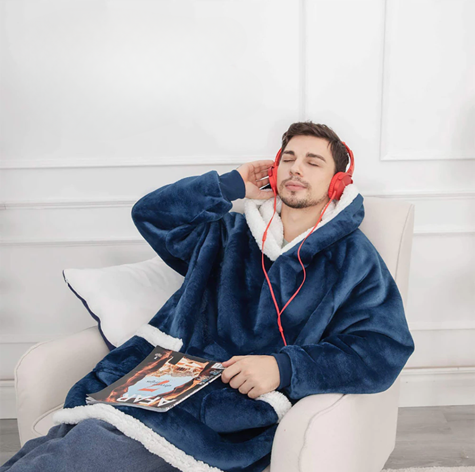 Ultra bequemer Riesen-Pullover für totale Entspannung