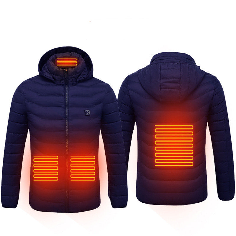 Thermische verwarmde jas