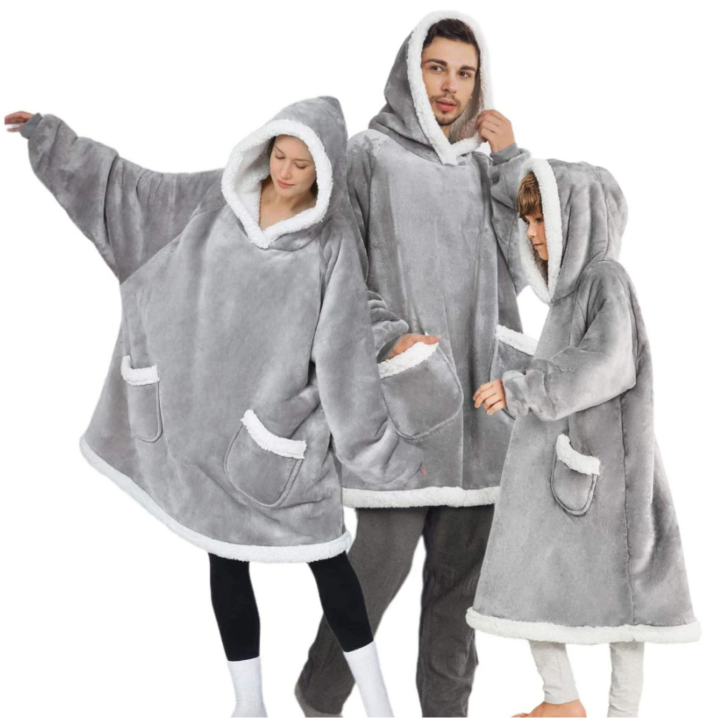 Ultra bequemer Riesen-Pullover für totale Entspannung