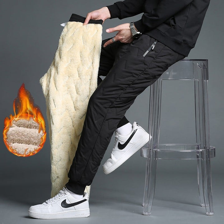 Pantaloni de iarnă din fleece unisex
